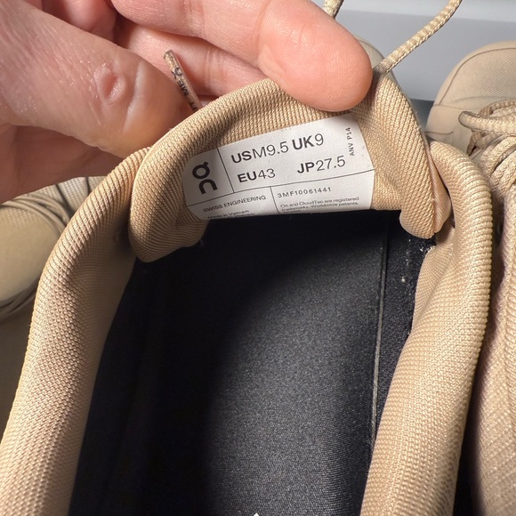 On Cloud 6 Waterproof Size 9.5 Men - Picture 8 of 13